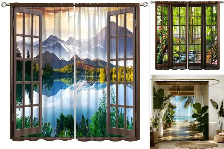 Detailed view of Best 3D Curtains: Top 10 Picks to Revitalize Your Home