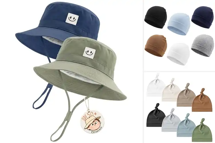 Detailed view of Best Baby Hats: Soft, Stylish & Comfy Picks