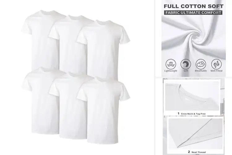 Detailed view of Best Breathable Cotton Tees