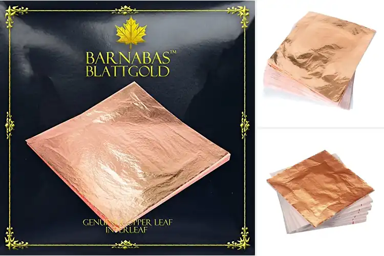 Detailed view of Best Copper Foil Leaves For DIY Projects