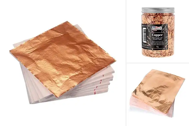 Detailed view of Best Copper Resin Leaves