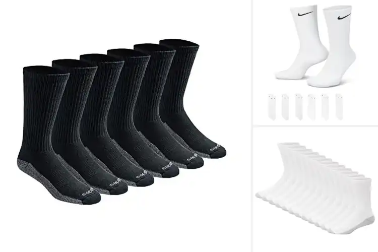Detailed view of Best Crew Socks: Ultimate Comfort & Support All Day