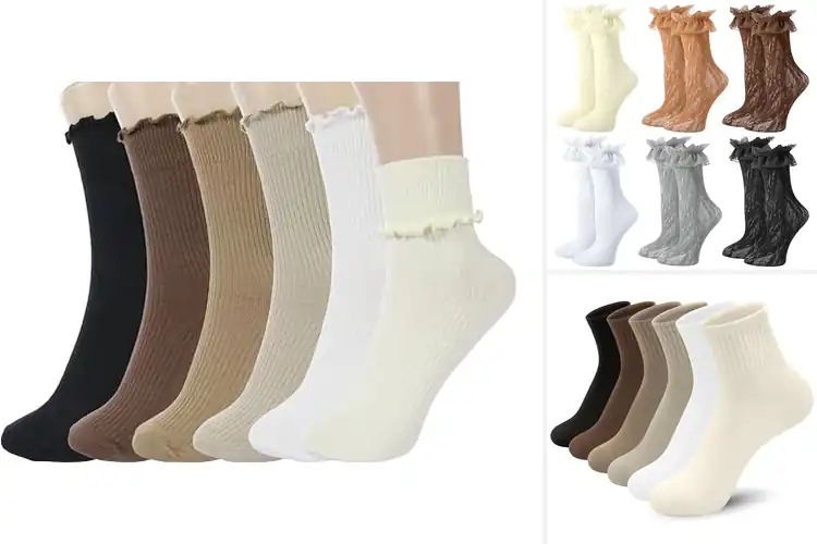 Detailed view of Best Elastic Cuff Socks