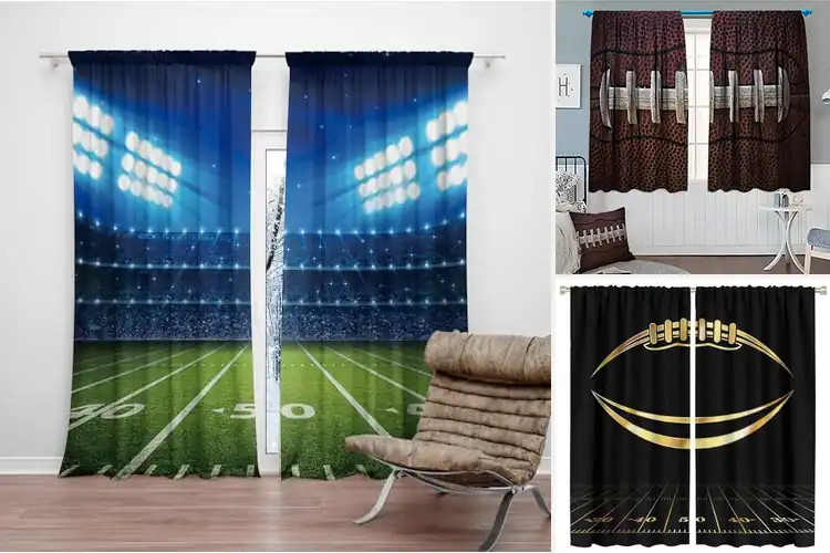 Detailed view of Best Football Curtains: 10 Top Picks to Energize Your Space