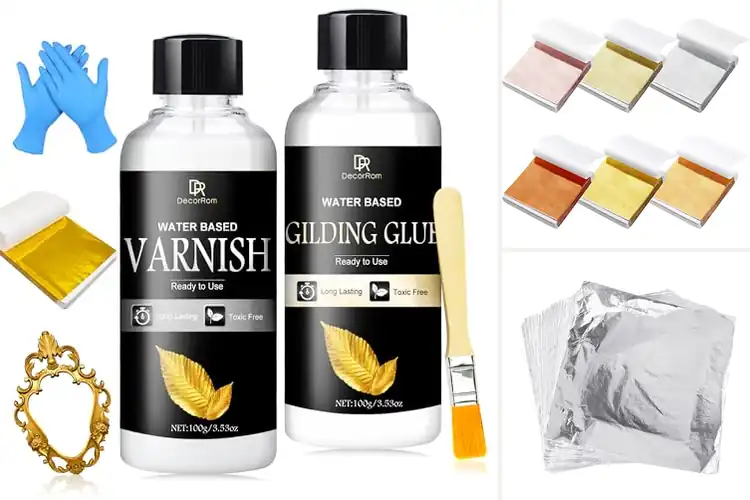 Detailed view of Best Gilding Materials