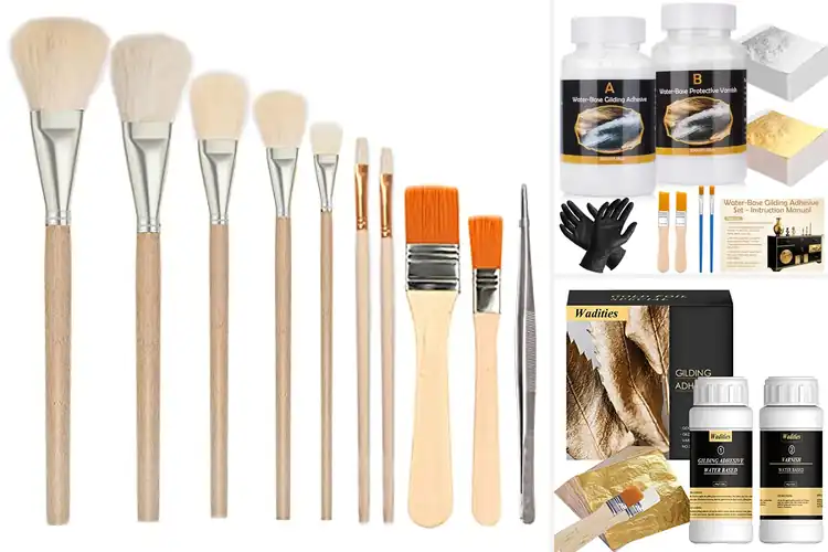 Detailed view of Best Gilding Supplies: Elevate Your Projects with Top Tools
