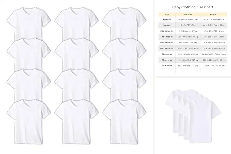 Detailed view of Best Kids’ Cotton V Necks