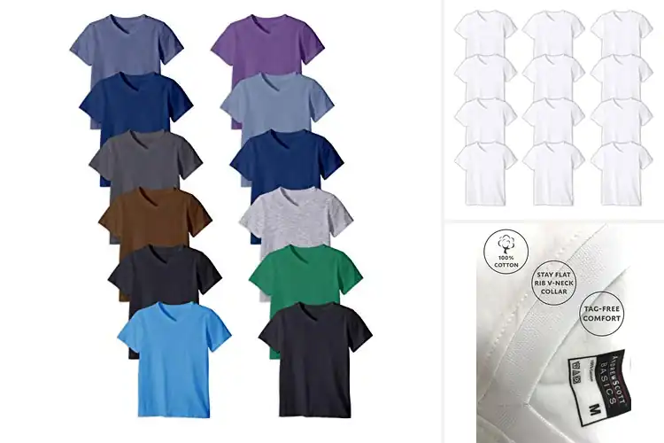 Detailed view of Best Kids’ V Neck Tees: Top 10 Picks for Style & Comfort