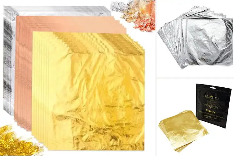 Detailed view of Best Metallic Foil Leaves