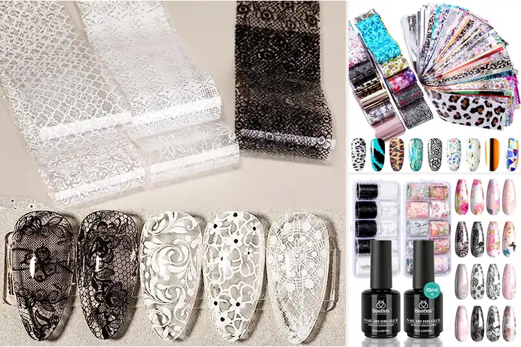 Detailed view of Best Nail Art Foils: 10 Stunning Picks for Bold Designs
