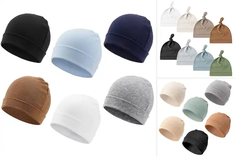 Detailed view of Best Newborn Beanies for Comfort & Style