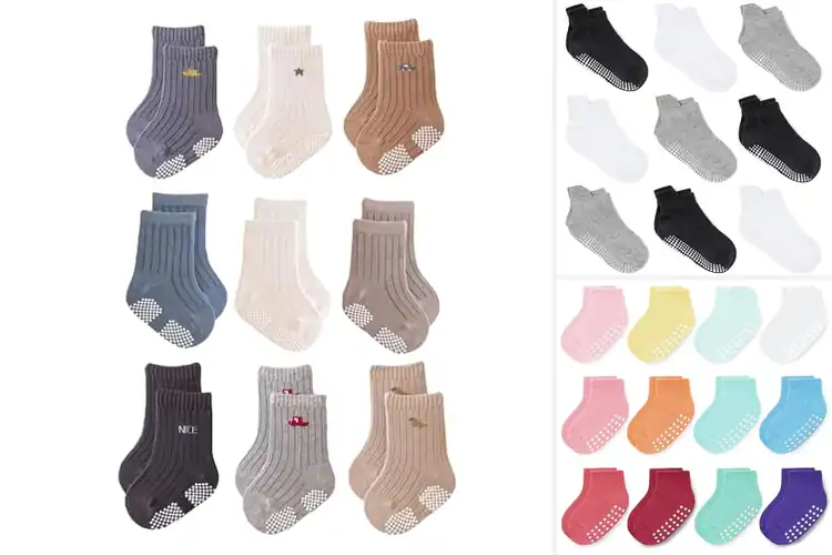 Detailed view of Best Non-Skid Baby Socks: Top 10 Safe Picks for Tiny Feet
