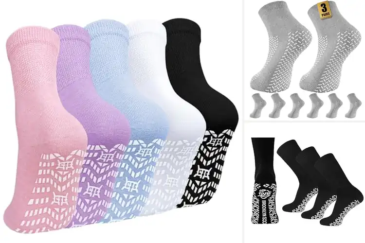 Detailed view of Best Non-Skid Socks