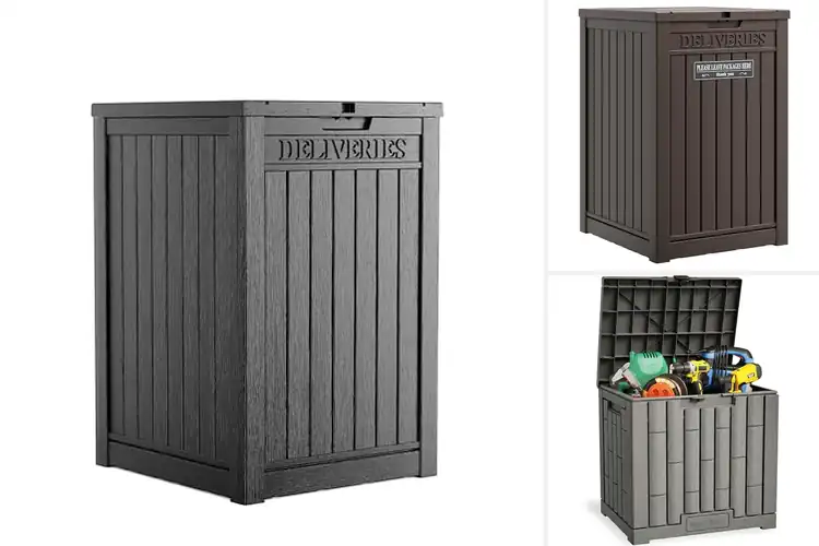 Detailed view of Best Outdoor Delivery Box