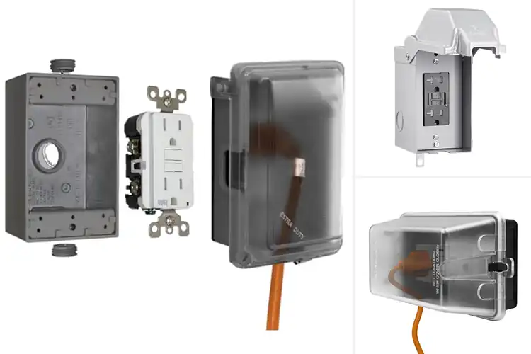 Detailed view of Best Outdoor Package Receptacles