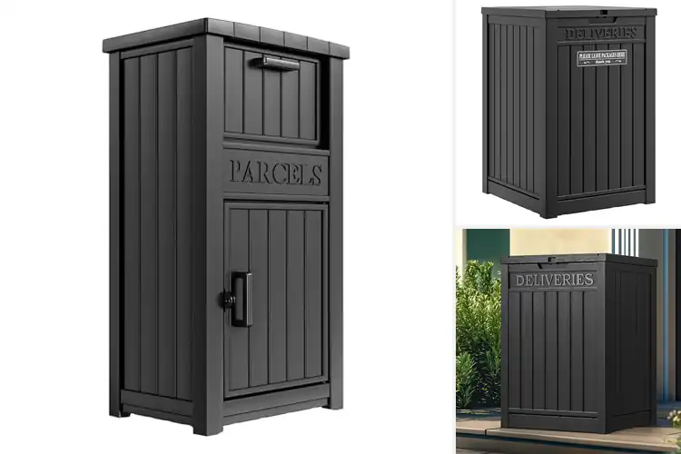Detailed view of Best Porch Package Boxes for Secure Deliveries
