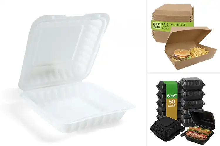 Detailed view of Best Recyclable Clamshells