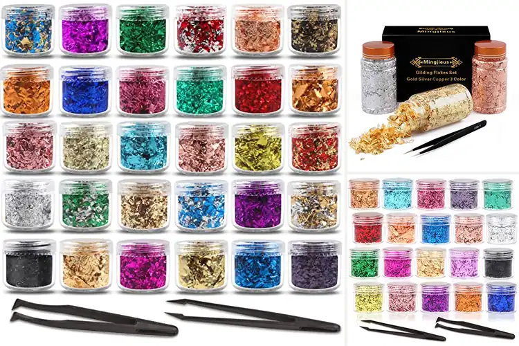 Detailed view of Best Resin Art Foils: 10 Sparkling Picks for Creators