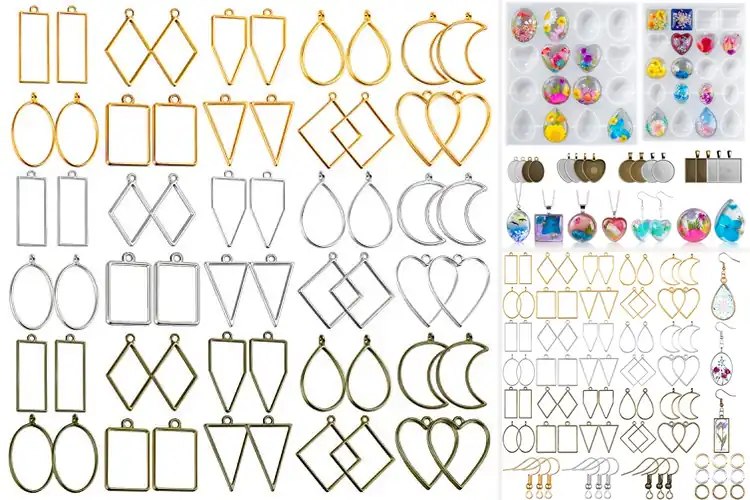 Detailed view of Best Resin Jewelry Pieces for Stunning DIY Designs