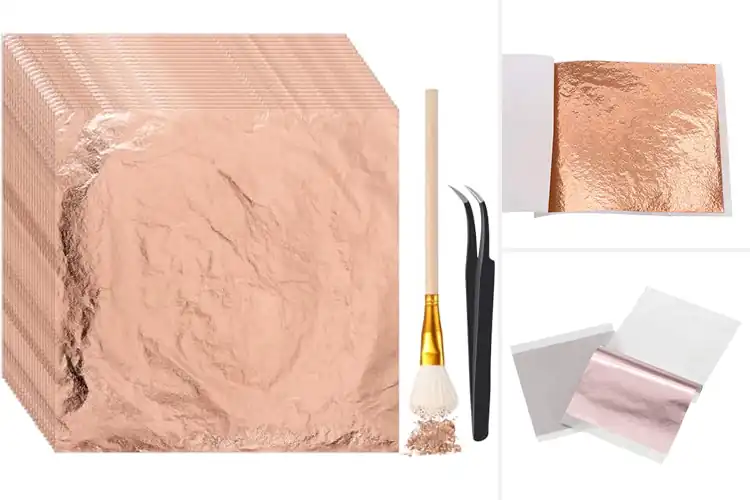 Detailed view of Best Rose Gold Foil Sheets