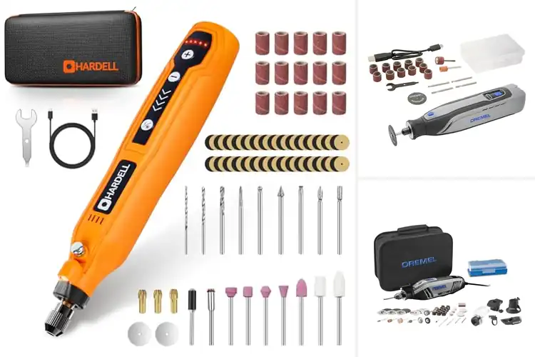 Detailed view of Best Rotary Tool Kits with LED Light