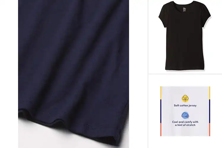 Detailed view of Best School Layering Tees
