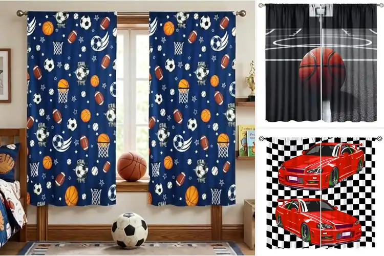 Detailed view of Best Sports Window Treatments: 10 Fun & Functional Picks