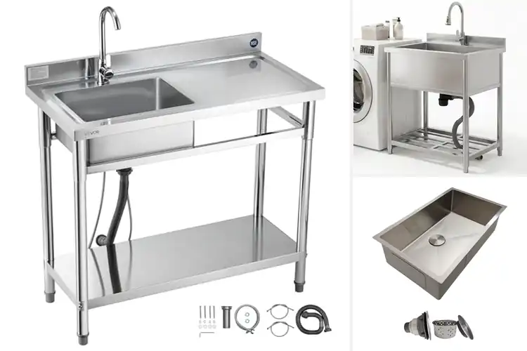 Detailed view of Best Stainless Steel Sinks