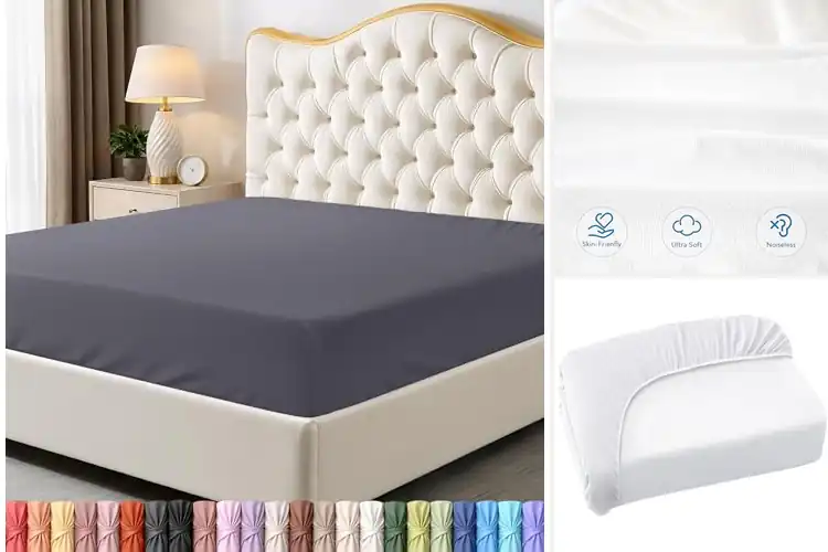 Detailed view of Best Twin Mattress Fitted Sheet Covers