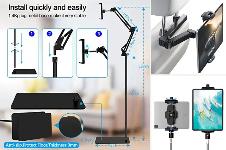 Detailed view of Best Universal Tablet Holders