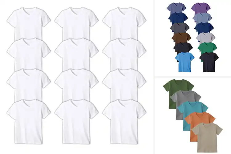 Detailed view of Best V-Neck T-Shirts for Boys: Top 10 Soft & Stylish Picks